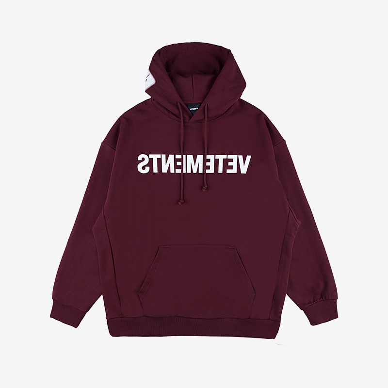 VETEMENTS旗舰新潮流款男女经典休闲时尚套头连帽卫衣63521001