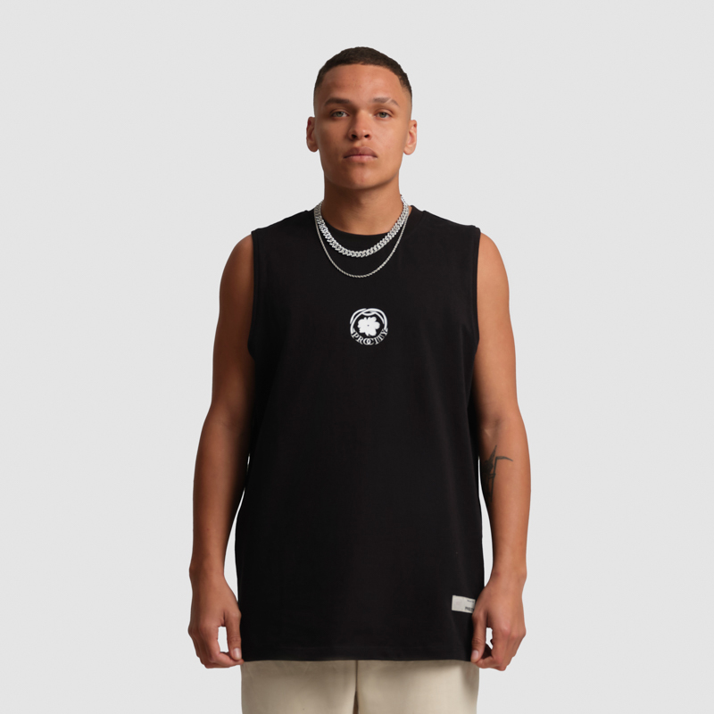 【基础坎肩背心】RPOCITY新款男女纯棉宽松美式运动宽肩无袖T恤