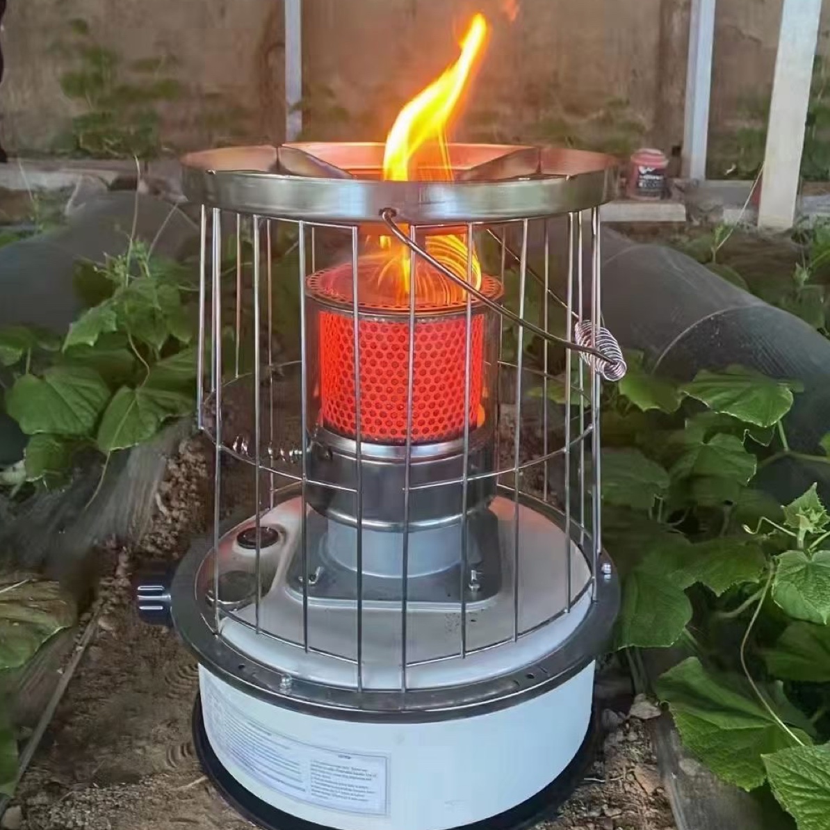 大棚升温加热温室增温炉子手提式柴取暖炉草莓冷棚增温神器出口级