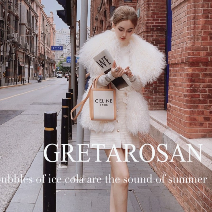 ROSAN【莫里印象】西班牙提格拉多/土耳其安哥拉名媛气质千金外套