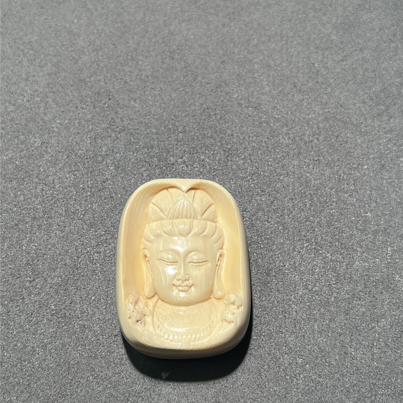 1812-130精品猛犸雕刻件