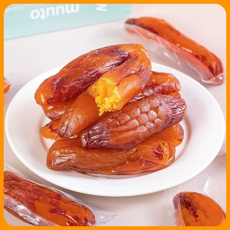 独立装【不加糖】倒蒸劲道带皮红薯干连城地瓜干软糯香甜250g/袋