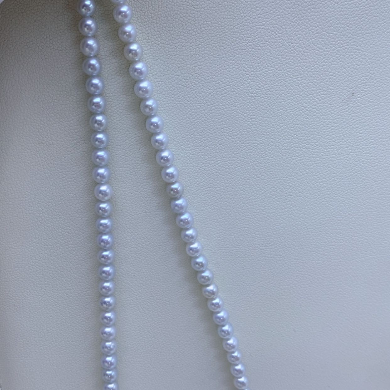 【闪购商品】淡水珍珠颈饰18K金镶嵌