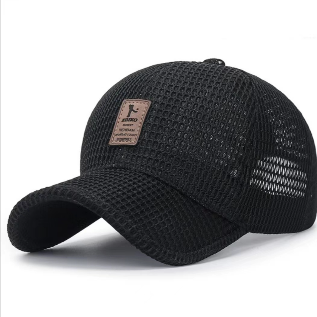 春夏季高端设计师款 定制网眼透气遮阳户外男女棒球帽
