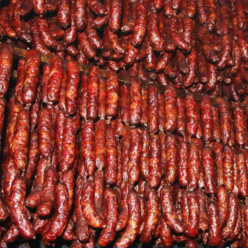 麻辣香肠500g柴火烟熏咸味咸肉腊肠腊肉农家手工传统川味炒菜用
