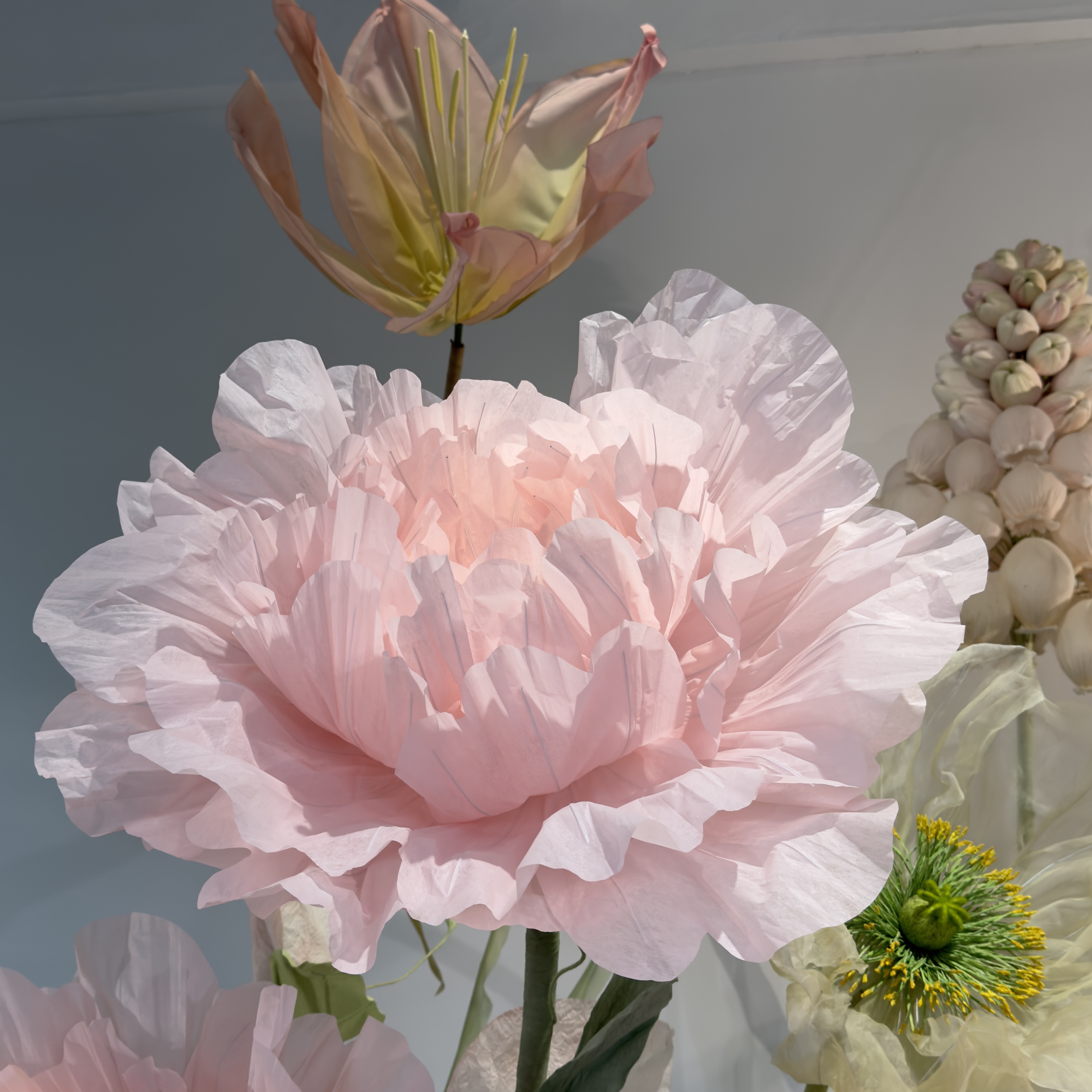 (成品）落地灯DIY材料包纯手工创意小夜灯氛围灯柜子摆件摆台灯