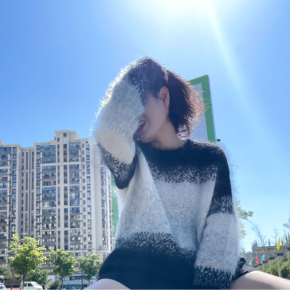 【BBAO•超幼马海】高品渐变超幼马海毛毛衣