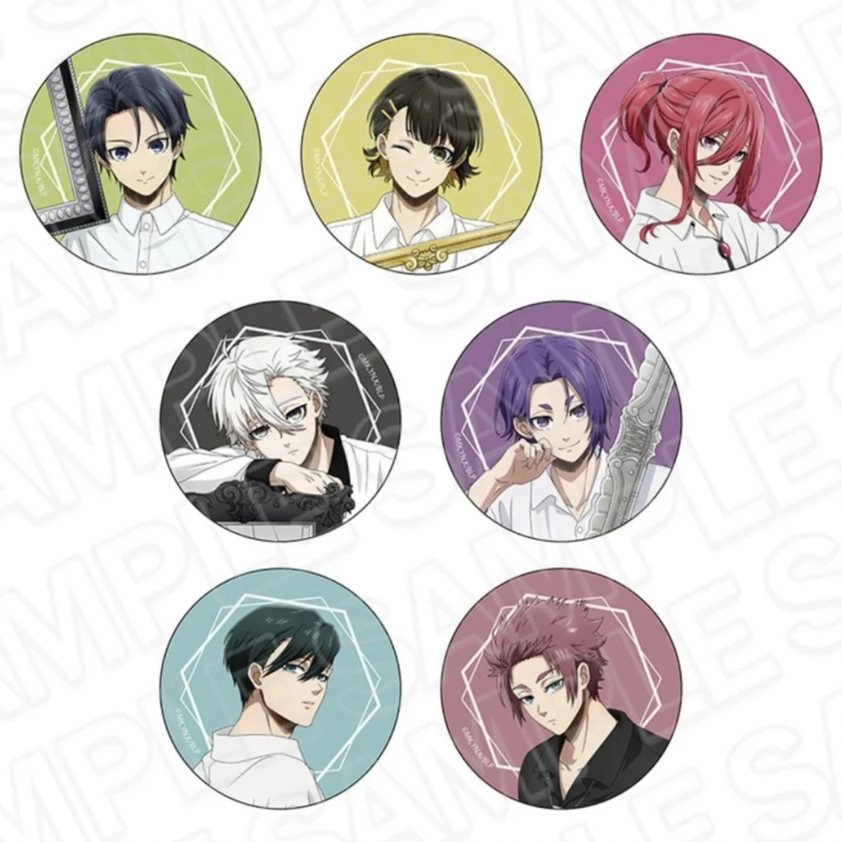 【蓝色监狱】蓝锁画框系列吧唧徽章（默认代拆 未成年禁止下单）