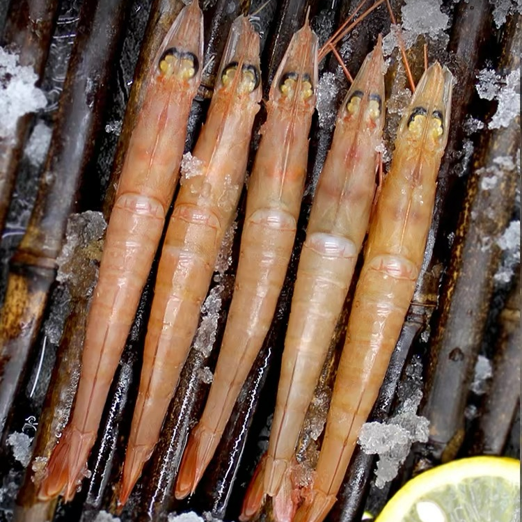 野生鹰红虾/蛎虾/沙虾 (一斤60只左右)  速冻发顺丰 5+1共6盒