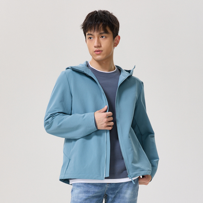 班尼路男装SORONA连帽软壳BO-8824307M007