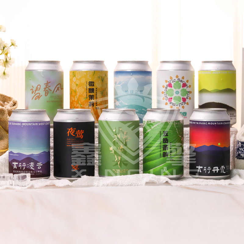 野鹅微醺精酿啤酒夜莺熔岩黑巧帝国世涛太行春雾丹霞浑浊IPA330ml