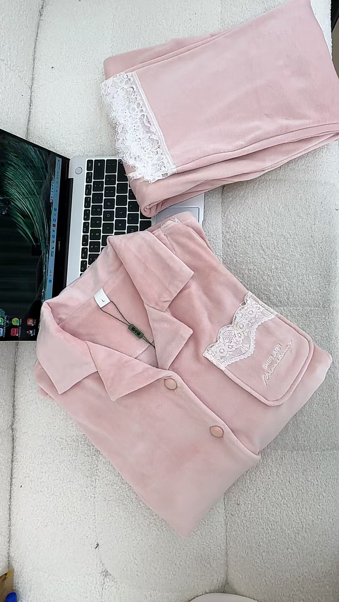 【品牌高货青沧】高品质海岛绒家居服时尚秋冬长袖睡衣爆款