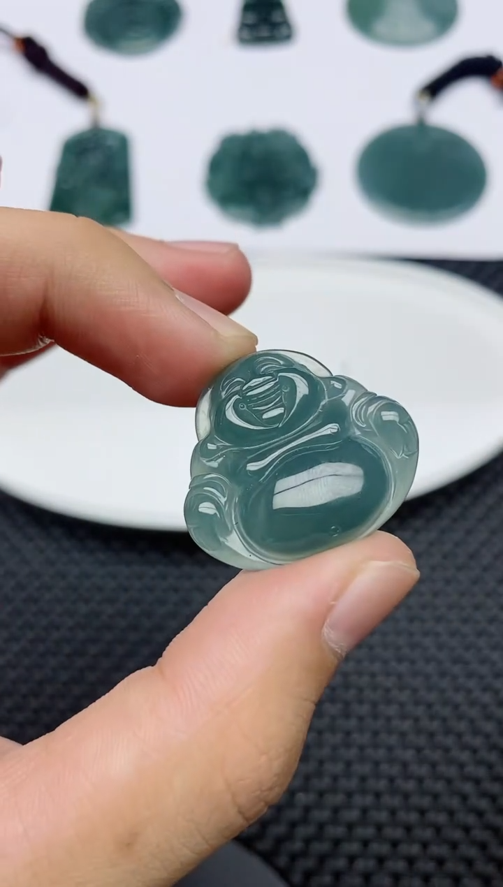 【闪购商品】翡翠颈饰未镶嵌佛公多样性发货随机发货