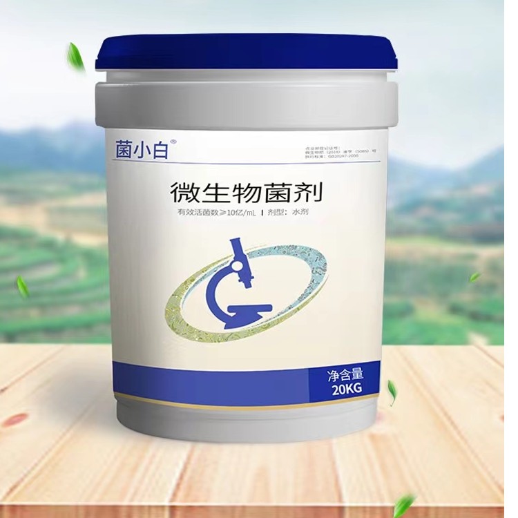 菌小白1号营养均衡型桶装微生物菌肥20kg
