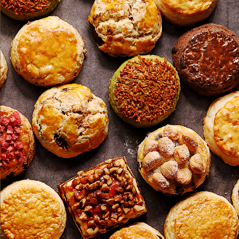 上海SKROLL卡特司库司康网红手工现烤下午茶点心新鲜现做