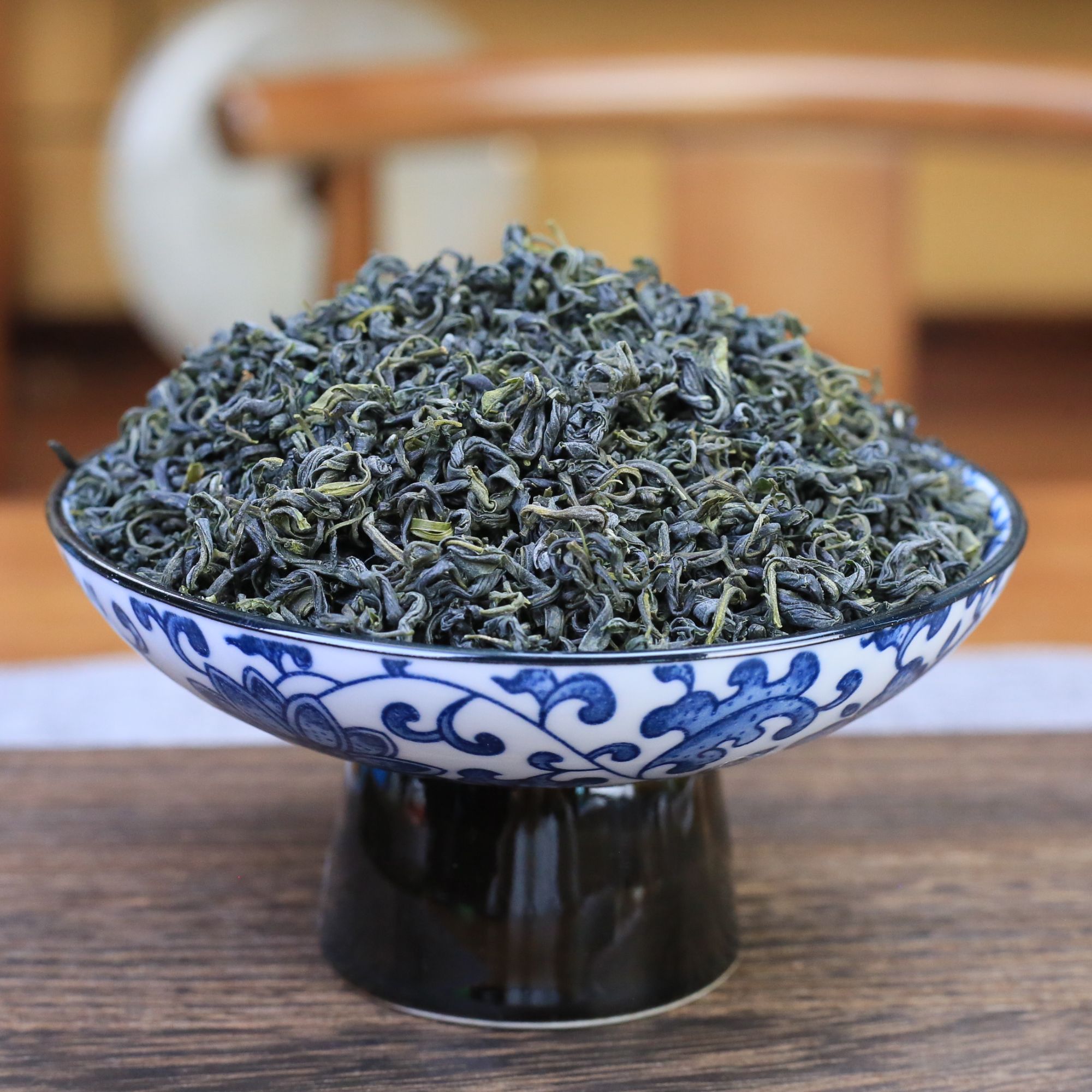 【蒙山香茶】2025新茶 高山炒青云雾绿茶 板栗香 浓香型 耐泡味浓