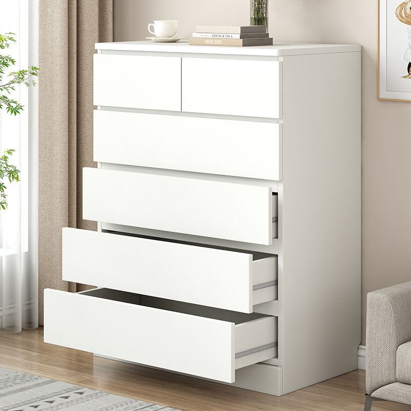 【准柠】五斗柜卧室斗柜家用靠墙收纳柜储物柜五斗橱抽屉柜俊