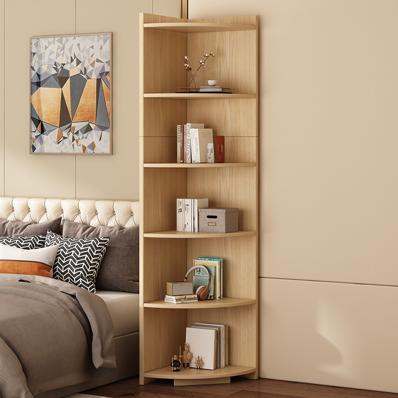 【怡然家具】角柜转角柜置物架储物柜三角形落边角柜置物柜书架