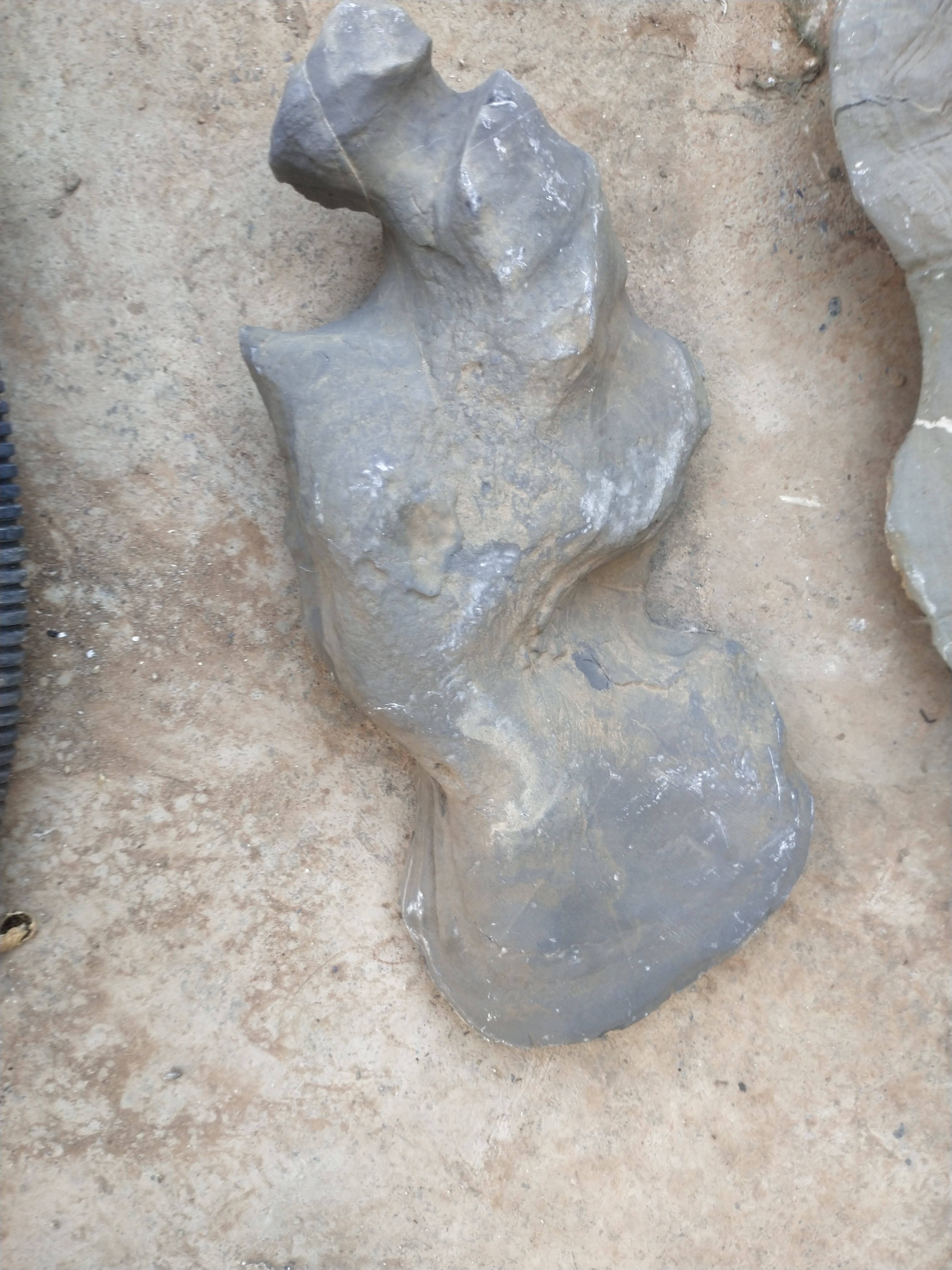 灵壁石天然纹石室内摆件精品收藏品