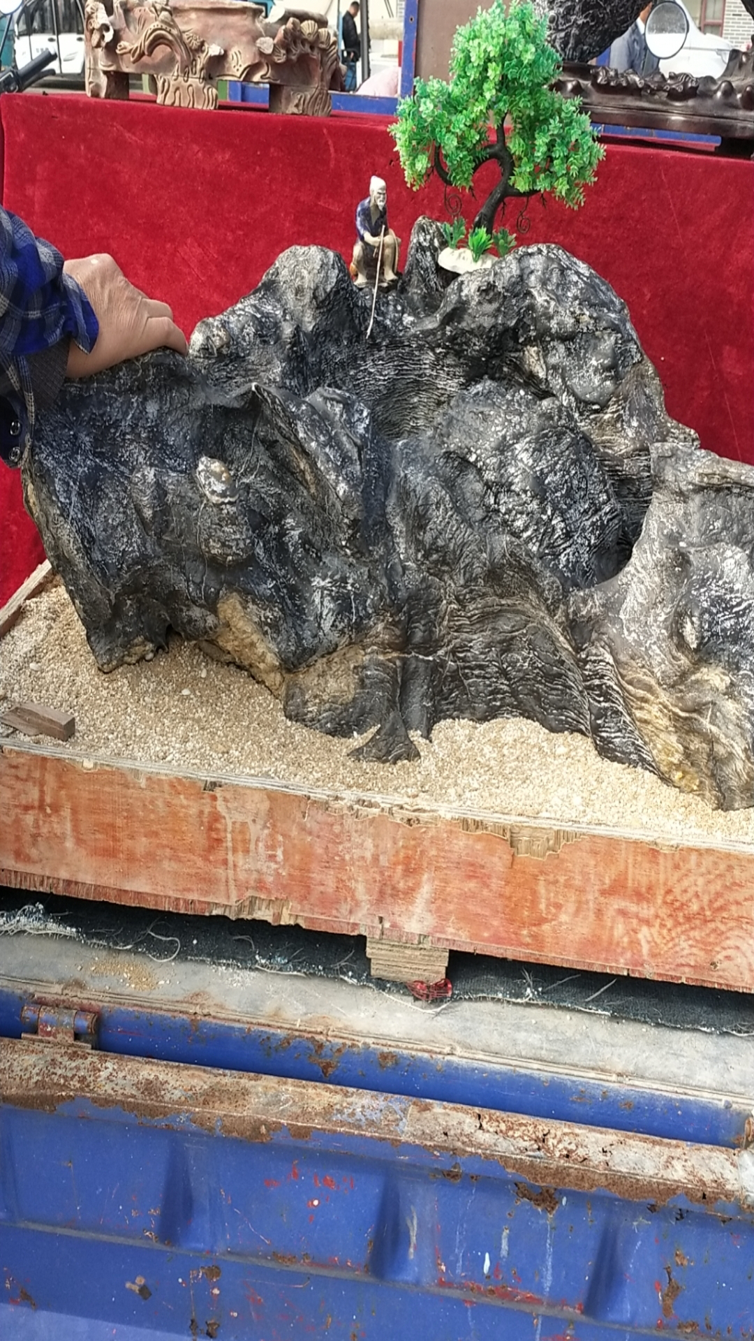 灵璧纹石 精美摆件