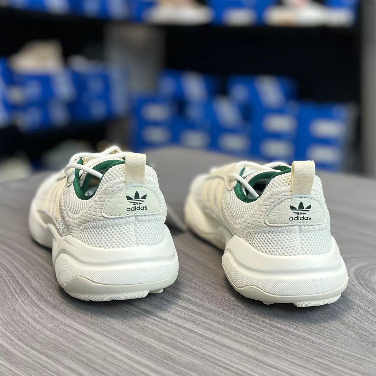 Adidas阿迪达斯男子秋冬季网面透气低帮老爹鞋休闲运动鞋ID0553