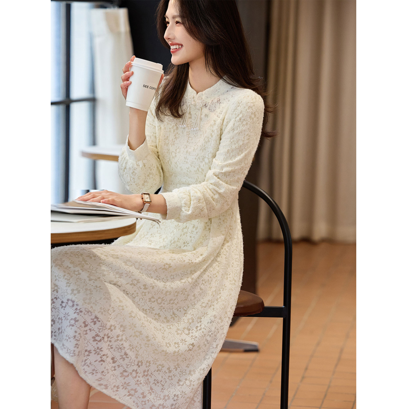 苏醒的乐园时尚气质连衣裙SXL23504