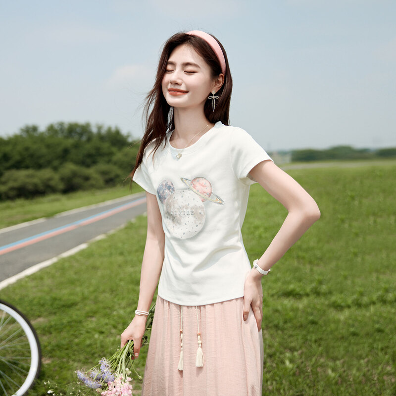 时尚气质短恤SXT24054