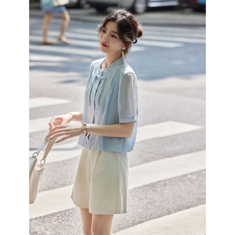 时尚气质衬衫SXCS24130