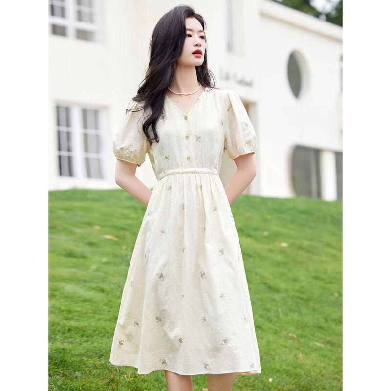 时尚气质连衣裙SXL23305