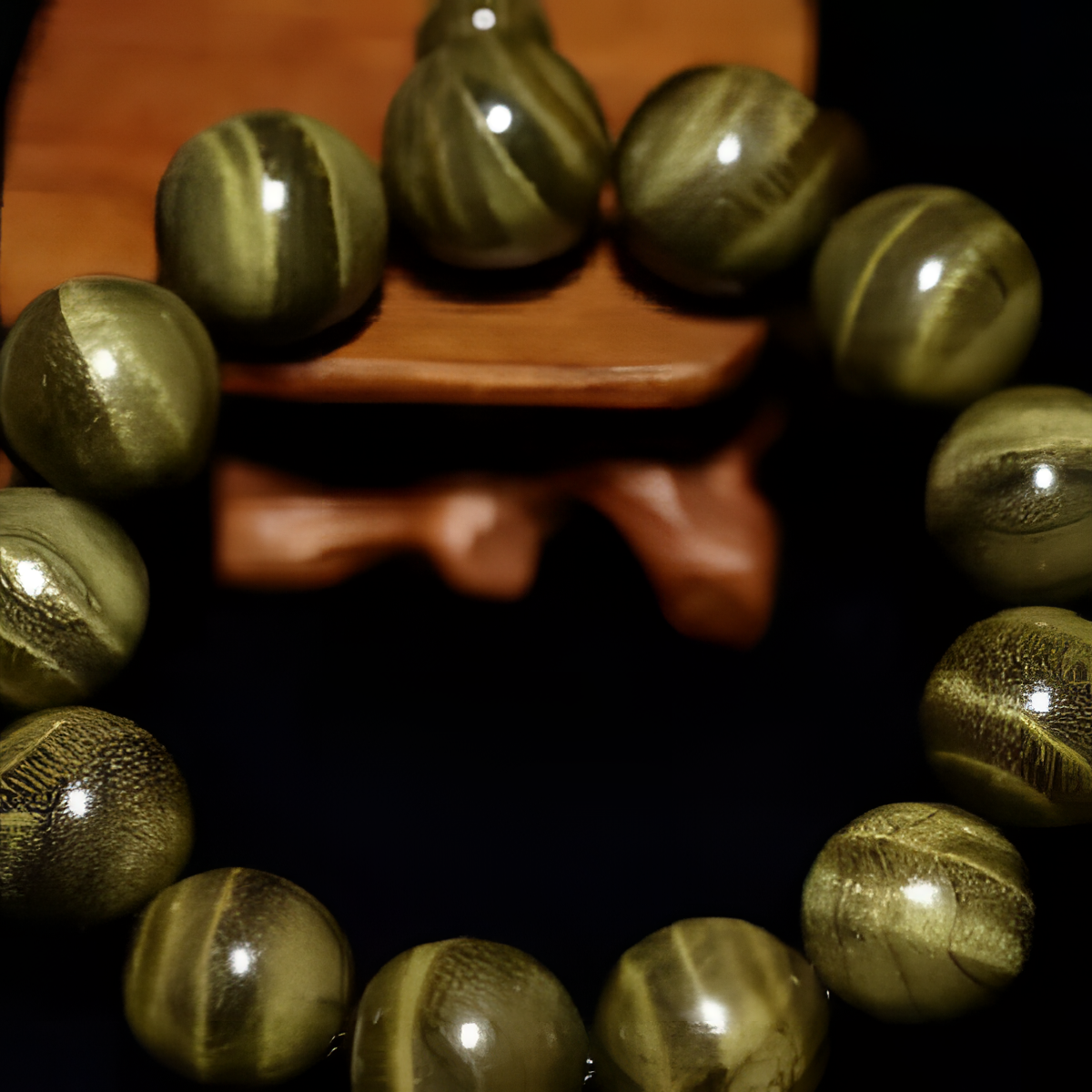 四川阴沉木手串1.8