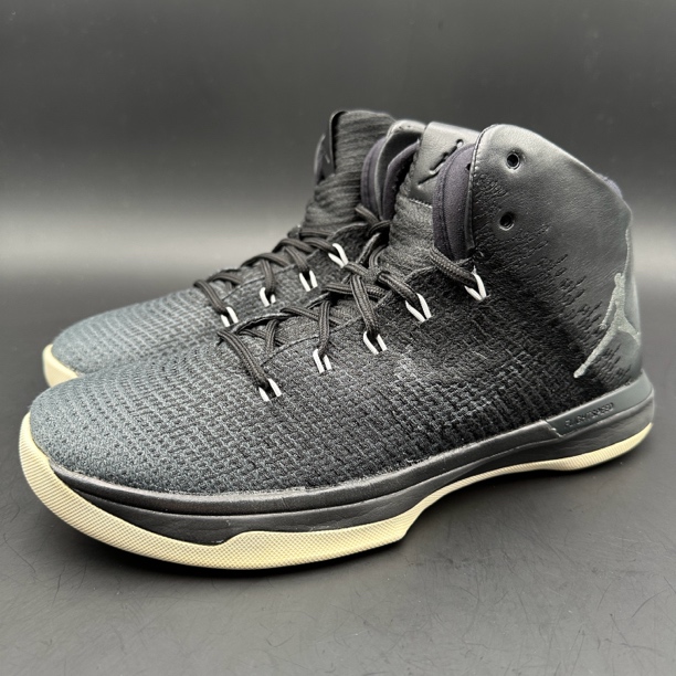 （44.5码）Nike AJ31篮球鞋/黑猫/配盒/845037-010