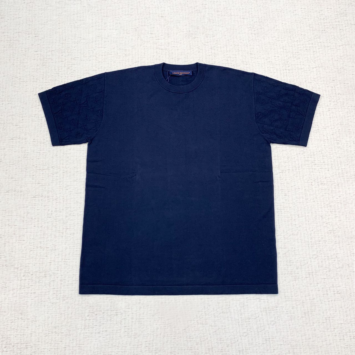 全新未使用 LV LOUIS VUITTON lv双袖logo休闲短袖5L码编码xb3037