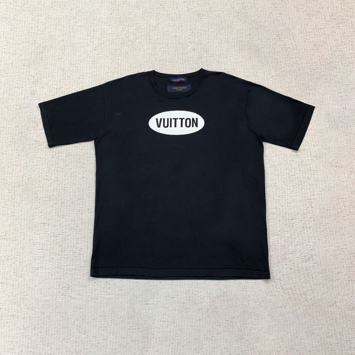 未使用 LouisVuitton/路易威登 lv针织宽松短袖T恤s码编码xb2087