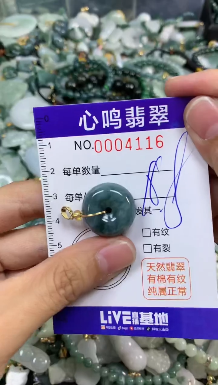 【闪购商品】翡翠颈饰未镶嵌闪购004116