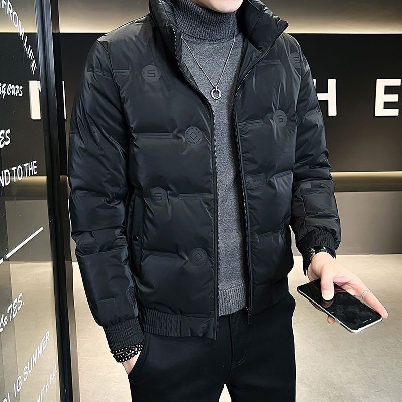 男士轻薄羽I绒服高档爆款2023新款保暖防寒白I鸭I绒潮流百搭外套