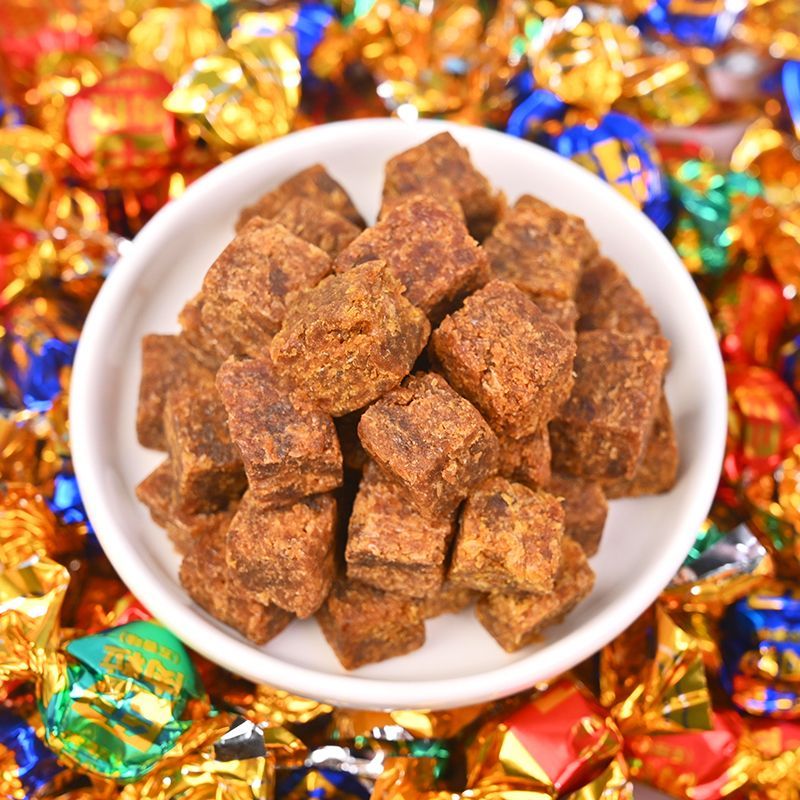 牛肉粒即食营养休闲零食品小吃香辣味散装五香味嚼劲口味入味