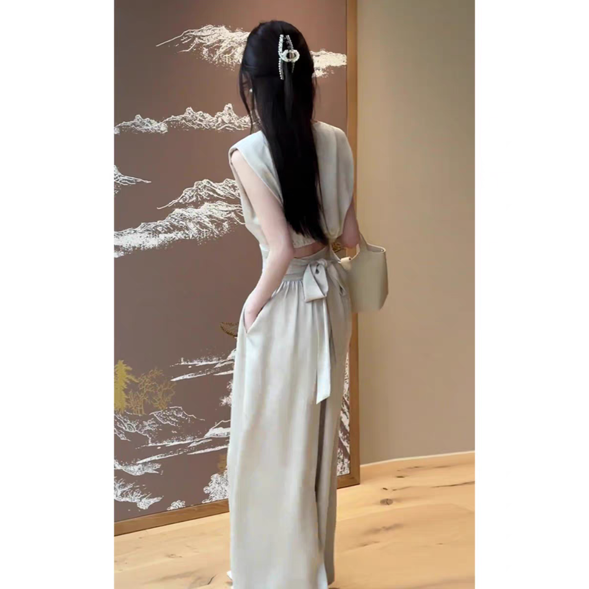 夏装搭配一整套时尚减龄漂亮洋气干练气质职业女装套装轻奢高级