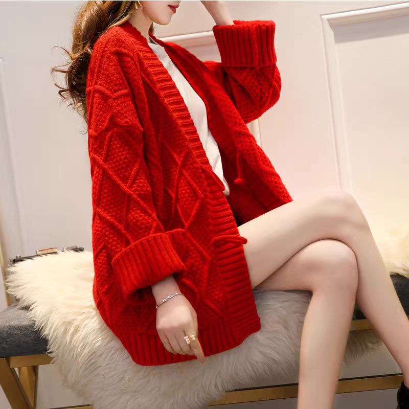 【A201-A210】毛衣针织衫百搭秋冬款宽松时尚洋气气质显瘦加厚慵懒