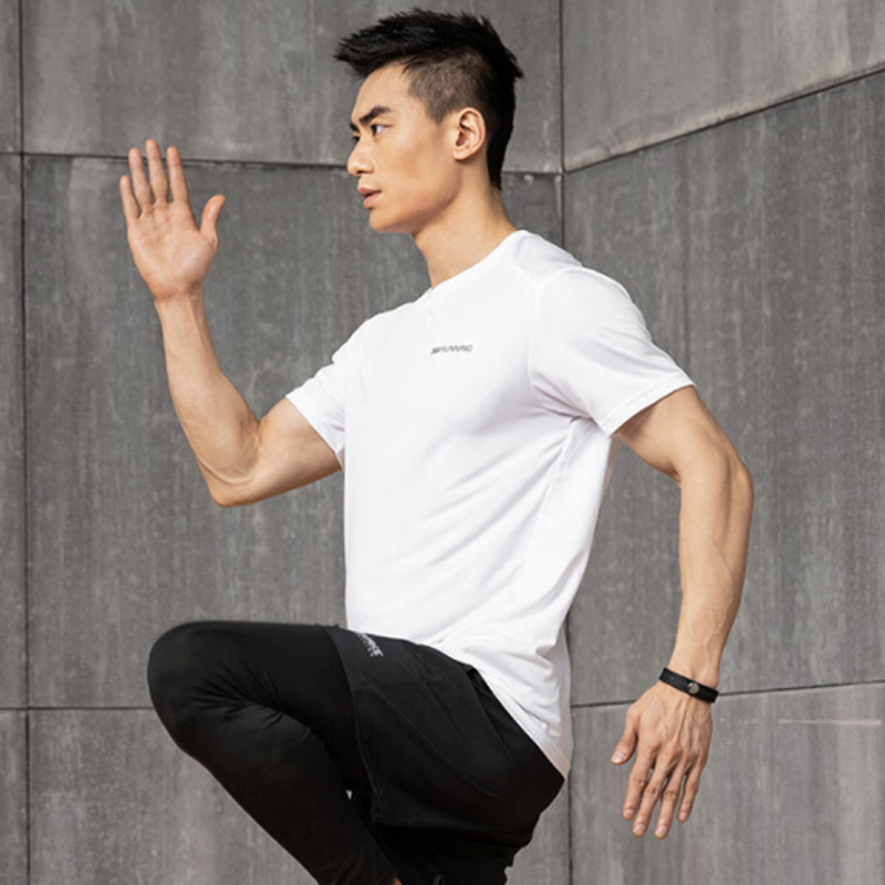 361度男子夏季综训系列短袖T恤速干清爽舒适透气上衣652114107