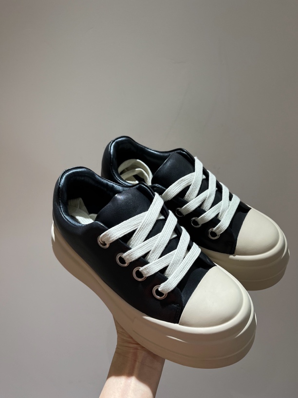 特价断码欧货胖丁超轻厚底系带休闲鞋