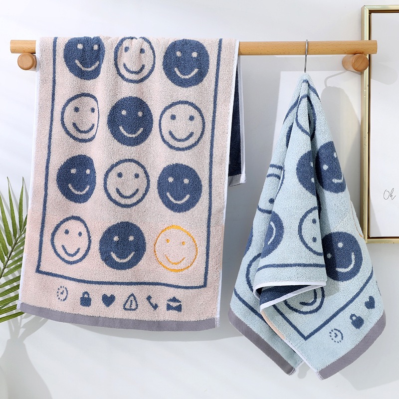 纯棉成人加厚加大毛巾色织长绒棉吸水柔软可爱家用情侣洗澡棉柔