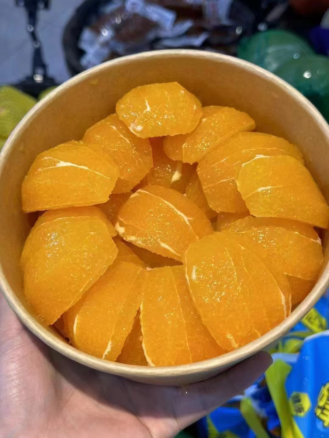 冰糖甜橙切盒约一斤