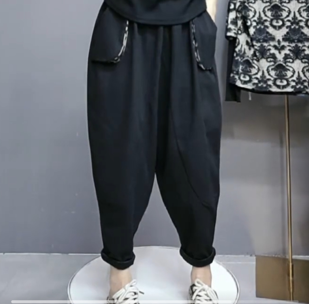 个性时尚百搭豹纹裤