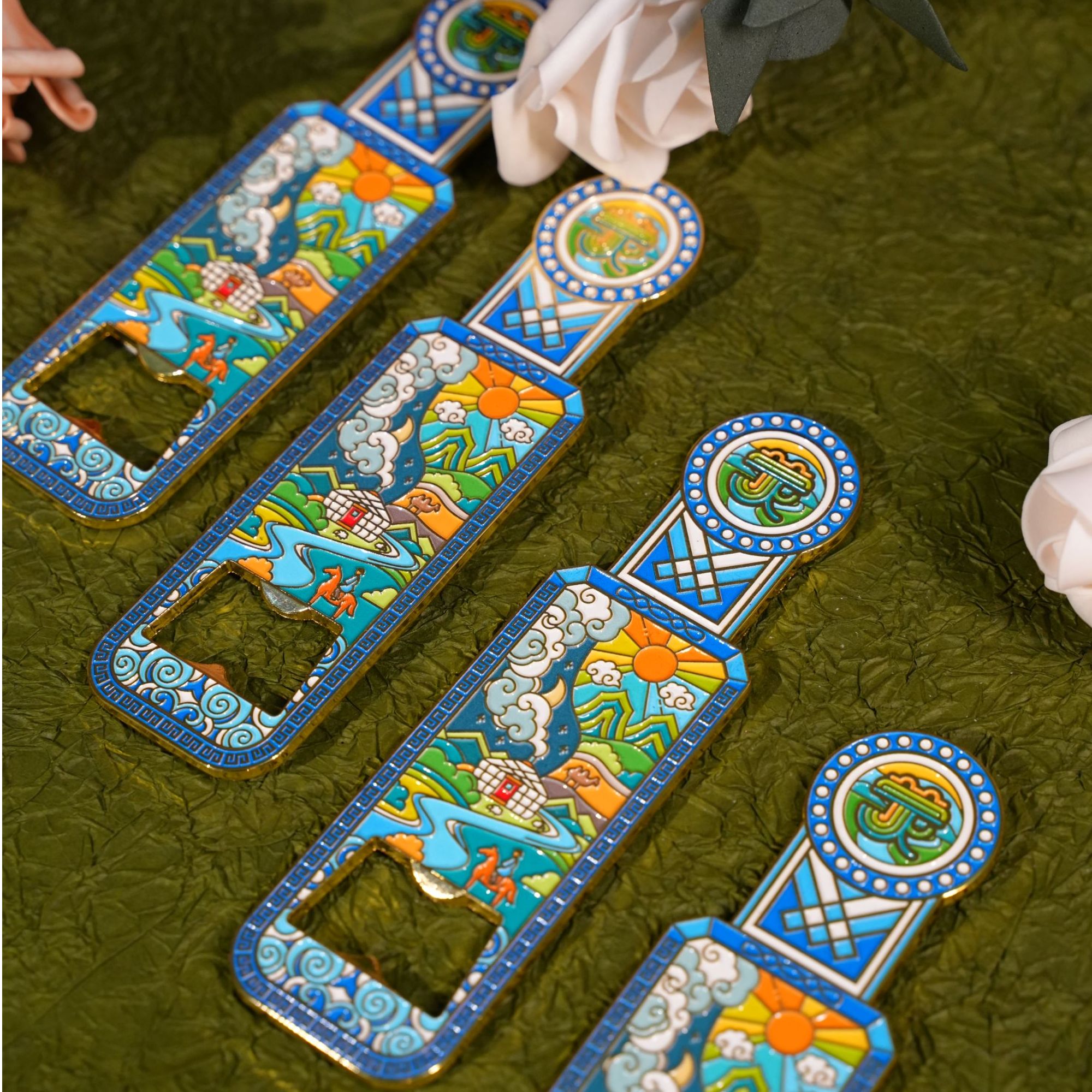 【欢塔】刮马板 · 冰箱贴