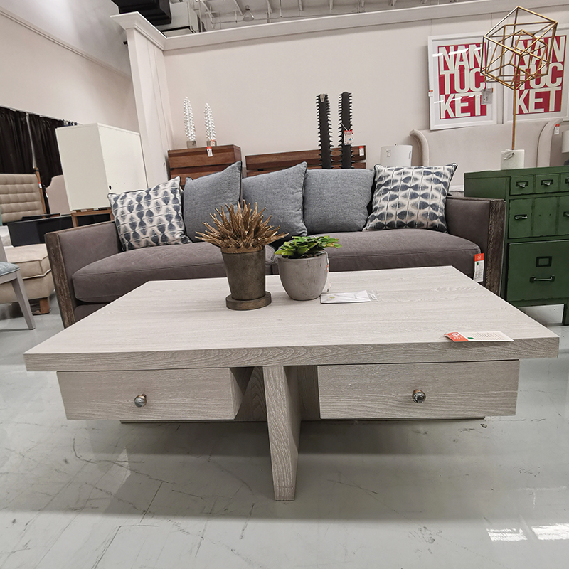 A.R.T.西区 简约方形咖啡桌储物茶几 不支持退换