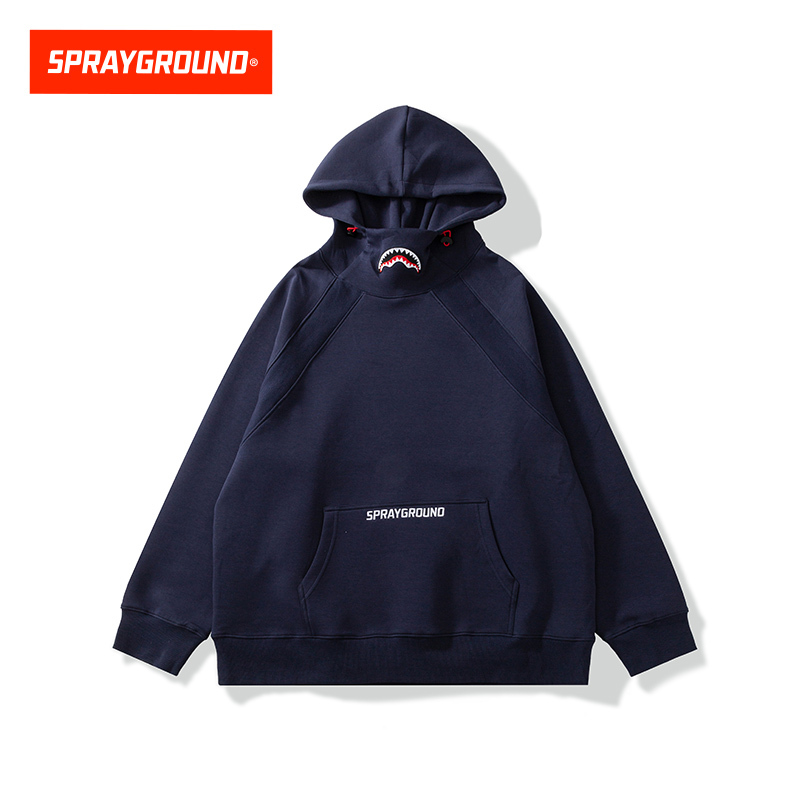 SPRAYGROUND鲨鱼嘴连帽卫衣套头保暖时尚百搭休闲秋冬JM WD913305