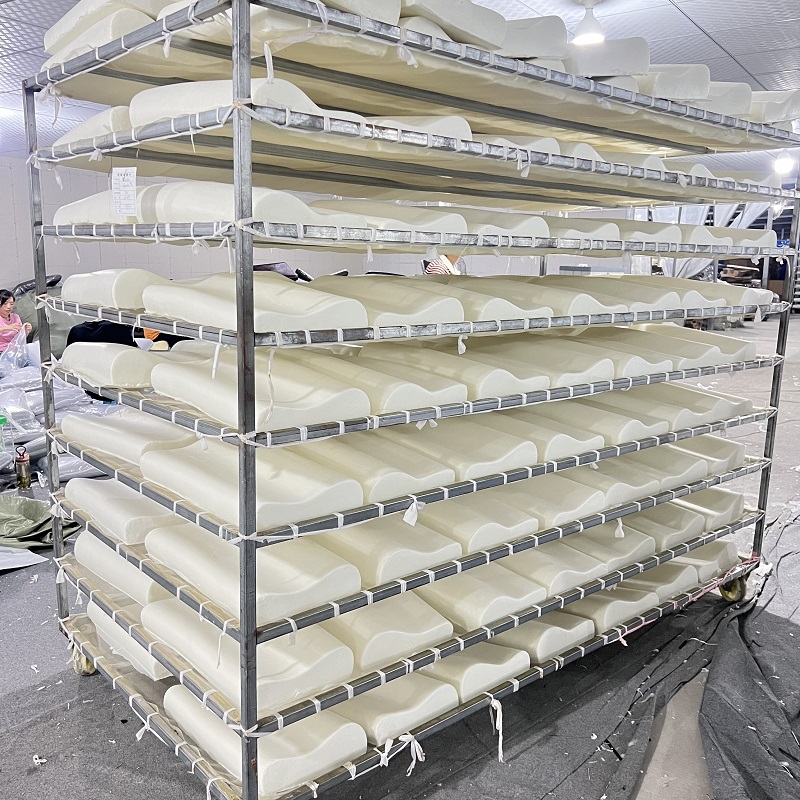 【懒人猫家纺】清仓双拼色升级版记忆棉成人学生青少年枕芯