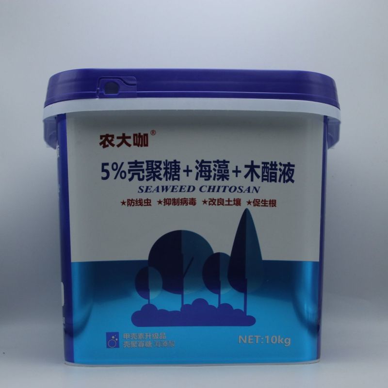 农大咖5%壳聚糖+海藻+木醋液有机水溶肥正品农用专用