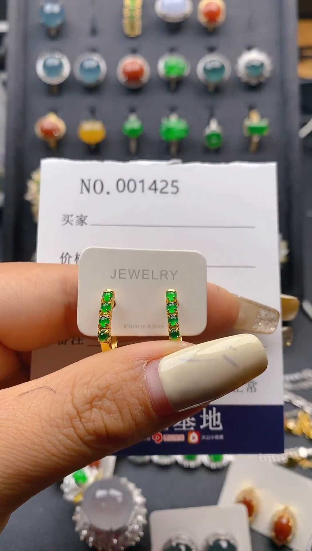 【闪购商品】翡翠戒指银S925镶嵌1