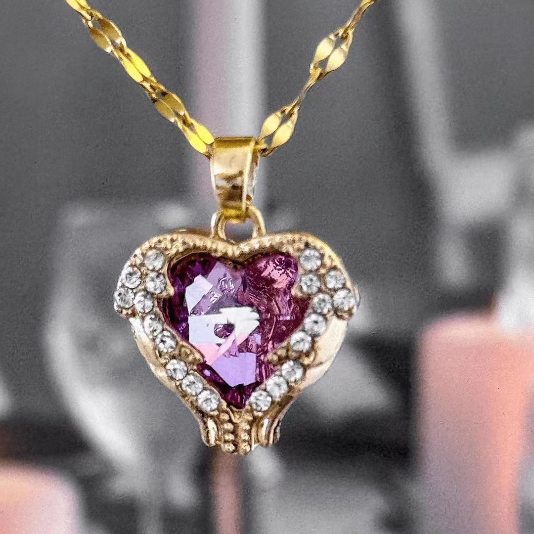 合金琉璃吊坠 王总专属海洋之心吊坠